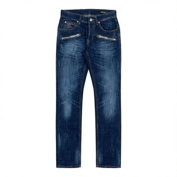 Just Cavalli jeans featuring zippered front pockets available at Lestyle Boutique Melbourne