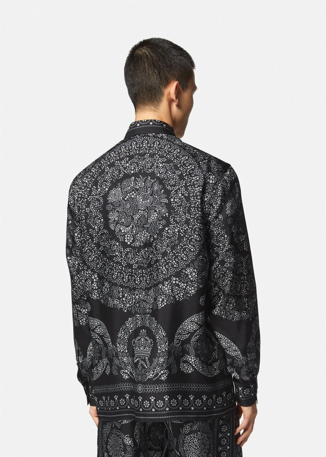 VERSACE SHIRT featuring Barocco Silhouette print available at Lestyle Boutique Melbourne