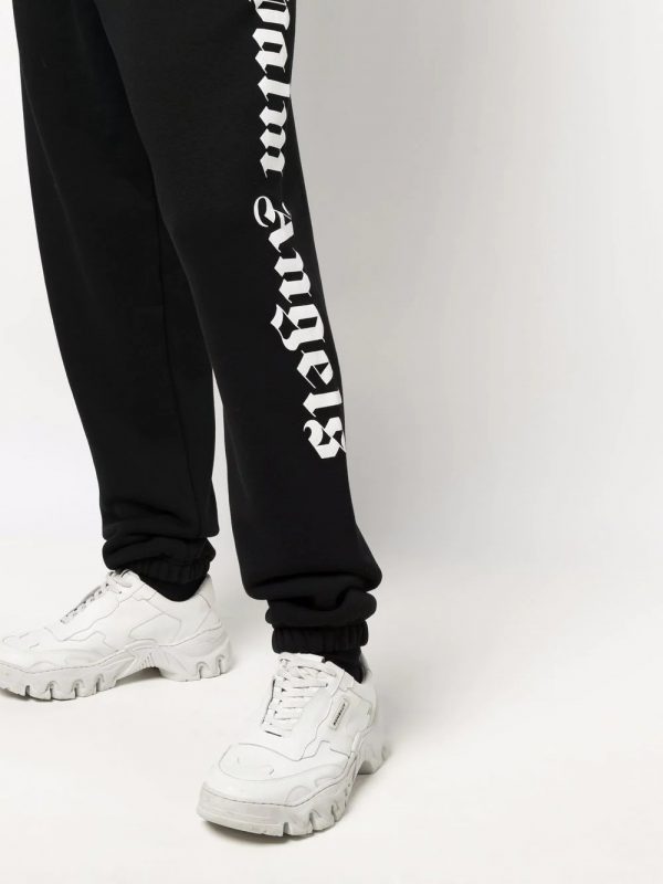 Palm Angels sweatshirt featuring logo print and cotton material, available at Lestyle Boutique Melbourne