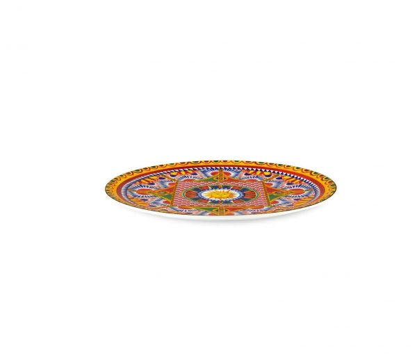 Dolce & Gabbana sun-print charger plate, luxury design available at Lestyle Boutique Melbourne