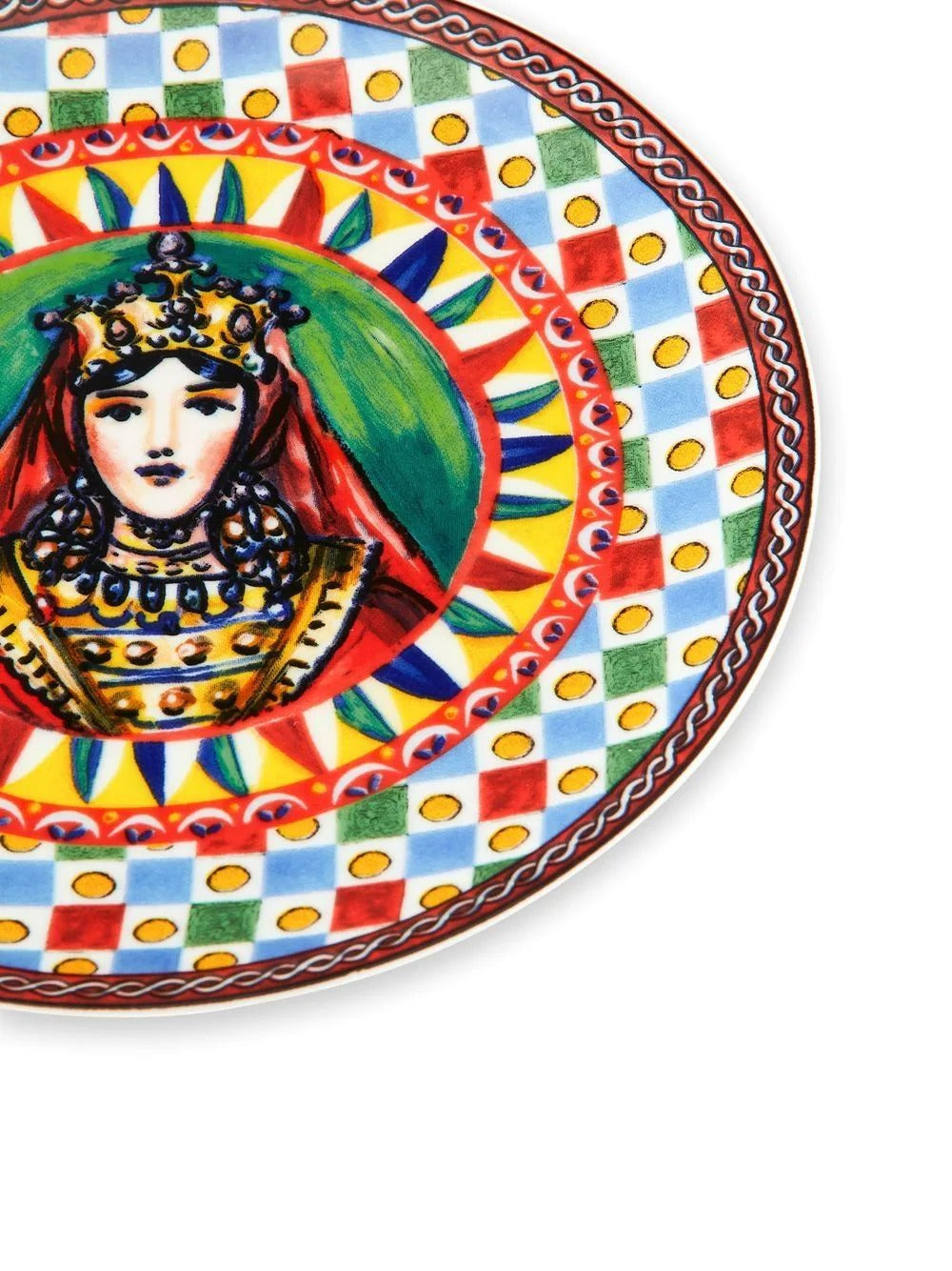 Dolce & Gabbana Bread Plates featuring Archival Foulard print available at Lestyle Boutique Melbourne