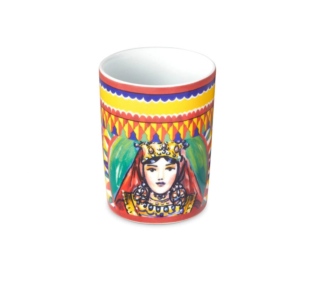 Dolce & Gabbana cup featuring archive-print porcelain design available at Lestyle Boutique Melbourne