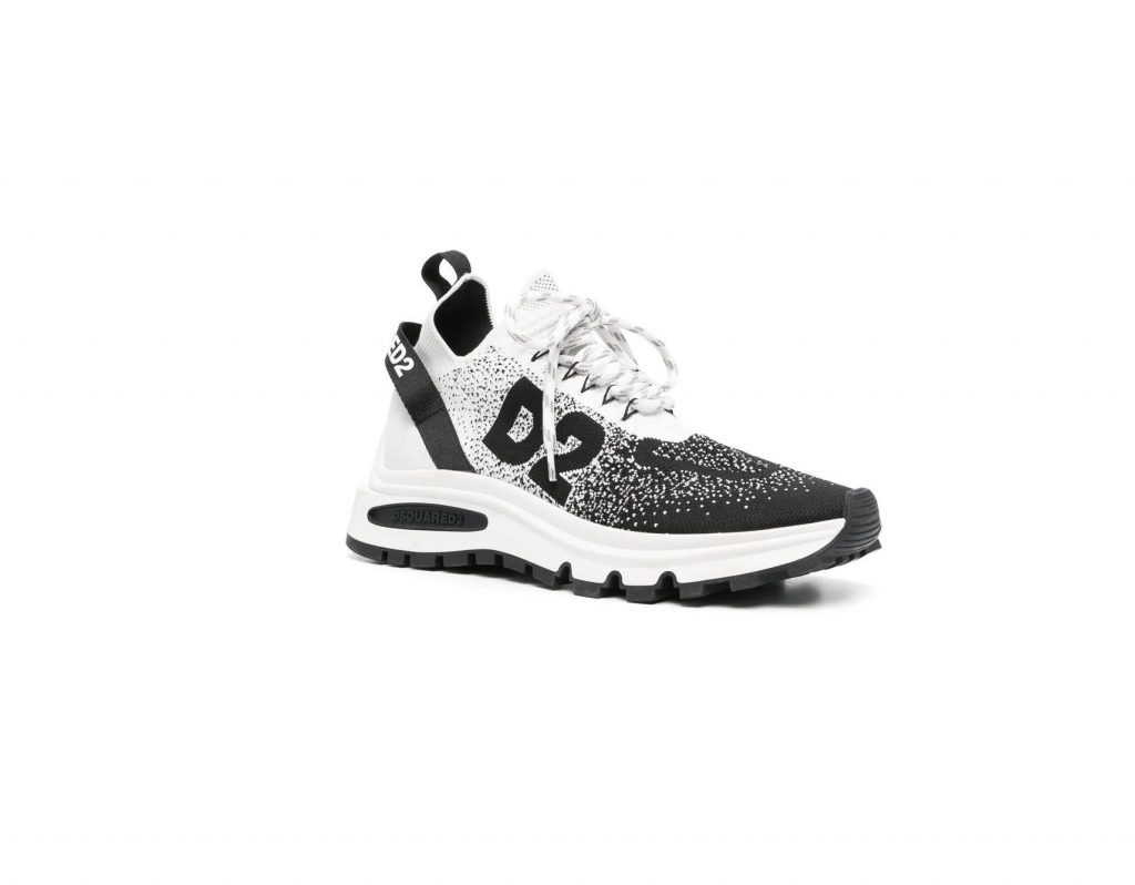 DSQUARED2 SNEAKERS featuring knitted upper available at Lestyle Boutique Melbourne