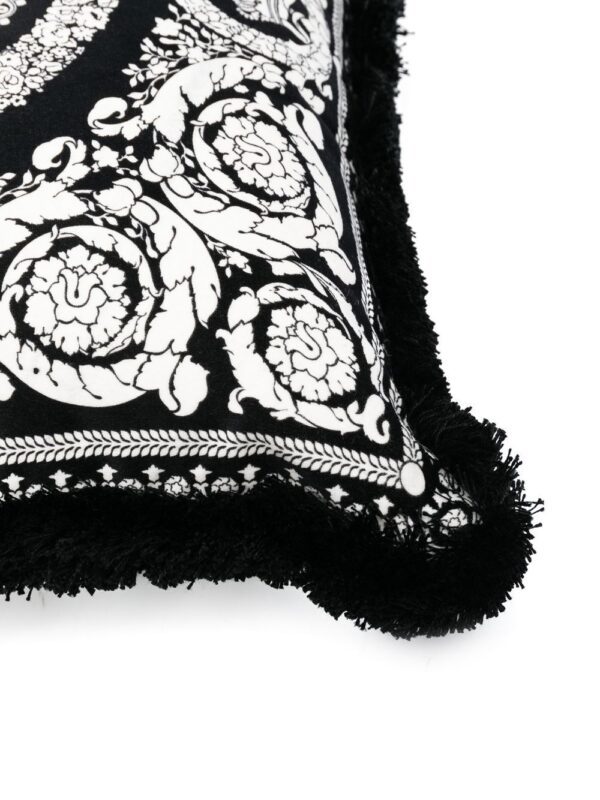Versace cushion featuring Crete de Fleur velvet with padding available at Lestyle Boutique Melbourne