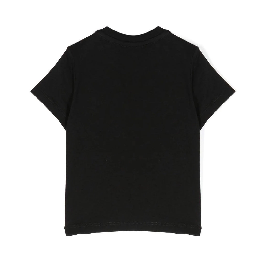 BOSS Kidswear logo-print T-shirt in black, showcasing a bold white logo, available at Lestyle Boutique.