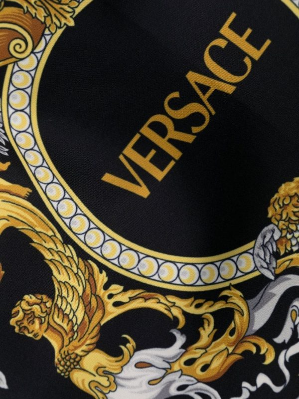 Versace shorts featuring logo-print available at Lestyle Boutique Melbourne