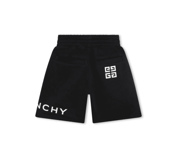 Givenchy Kids Shorts with logo print and drawstring waist, available at Lestyle Boutique Melbourne
