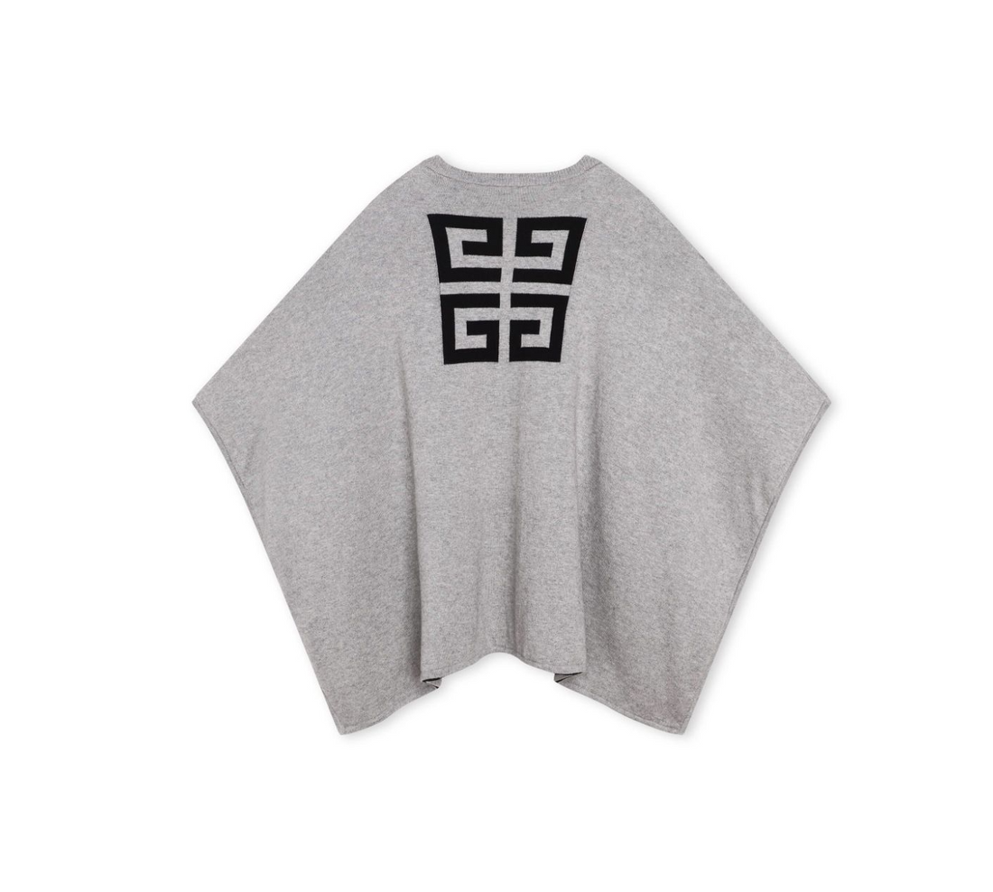 Givenchy Kids Cape with monogram print, crafted from wool-cashmere blend, available at Lestyle Boutique Melbourne