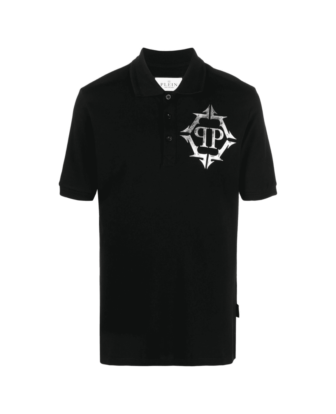Philipp Plein shirt featuring logo print at the chest available at Lestyle Boutique Melbourne