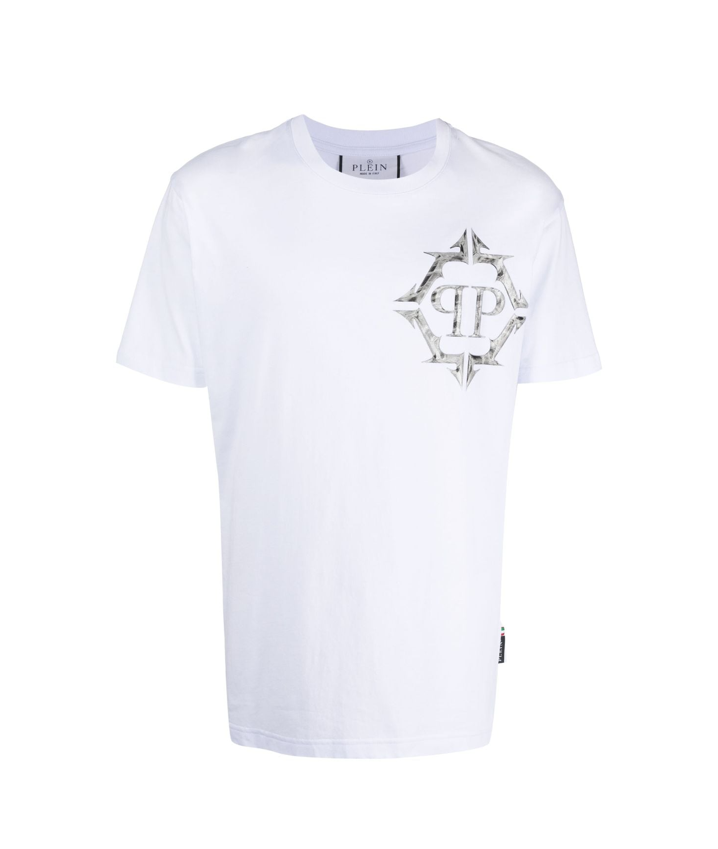 PHILIPP PLEIN T-SHIRT featuring graphic-print cotton available at Lestyle Boutique Melbourne