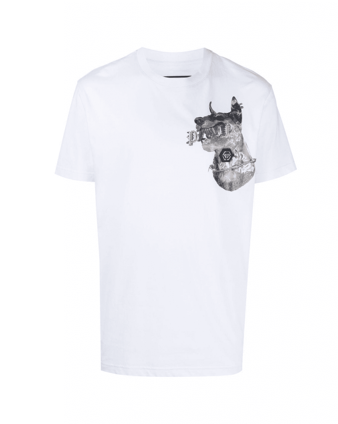 PHILIPP PLEIN T-SHIRT featuring graphic print available at Lestyle Boutique Melbourne