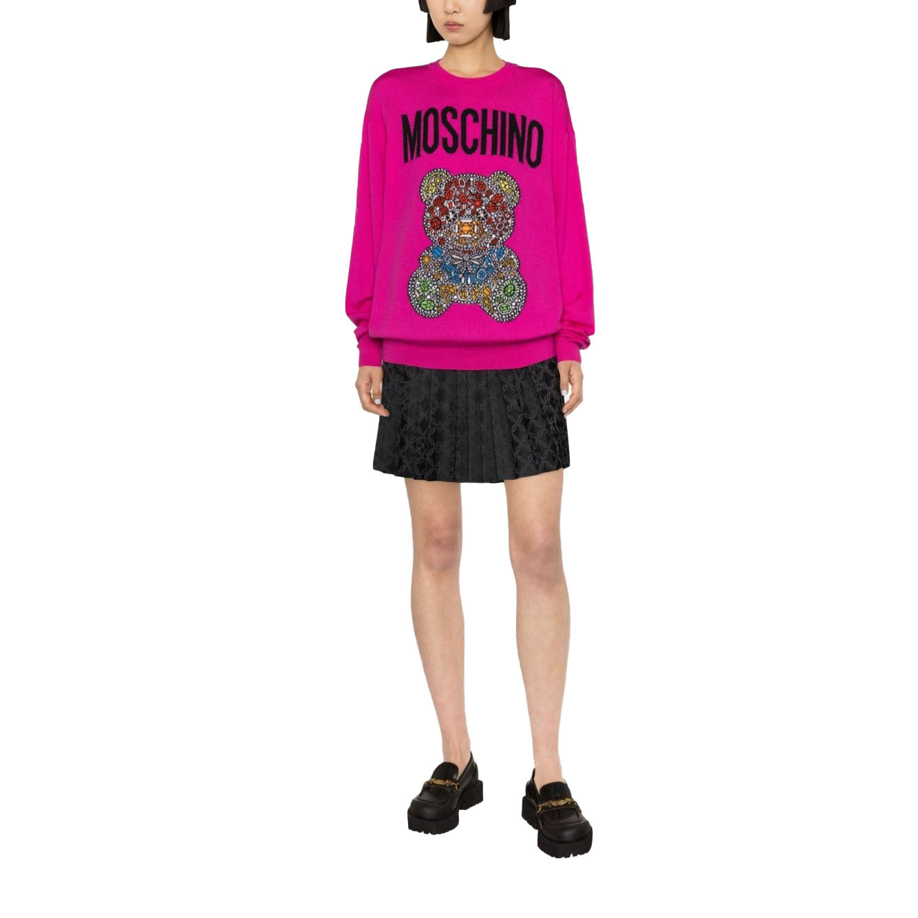 Áo len Moschino 