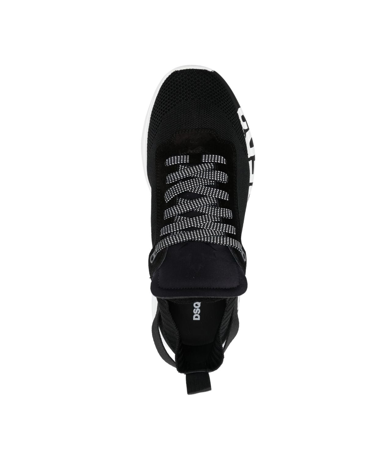 DSQUARED2 SNEAKERS featuring logo-print low-top design available at Lestyle Boutique Melbourne