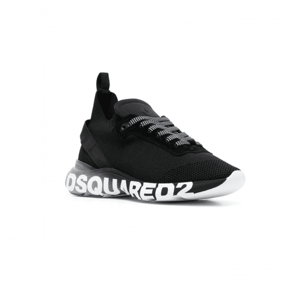 DSQUARED2 Sneakers with logo print, crafted for comfort and style, available at Lestyle Boutique Melbourne