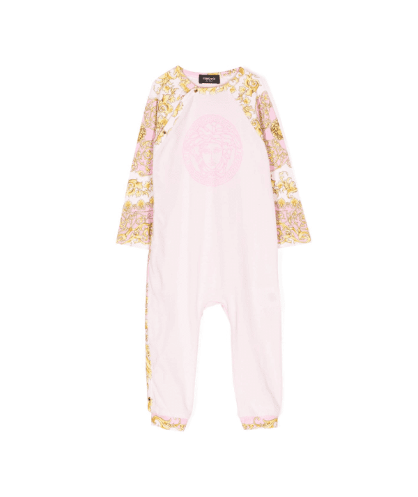 Versace Kids Romper featuring Medusa head print available at Lestyle Boutique Melbourne