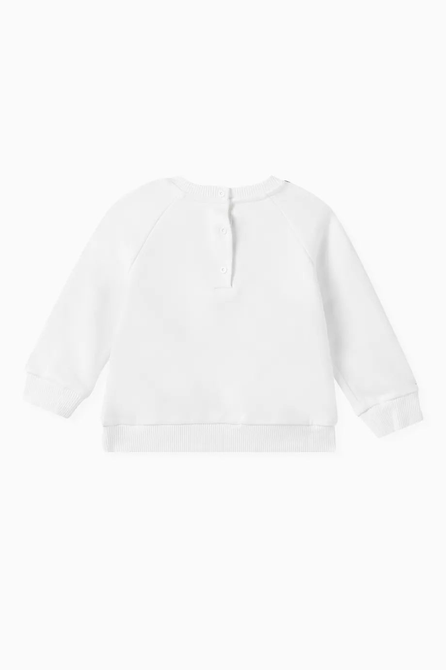 Balmain Paris sweatshirt featuring contrast logo trim available at Lestyle Boutique Melbourne