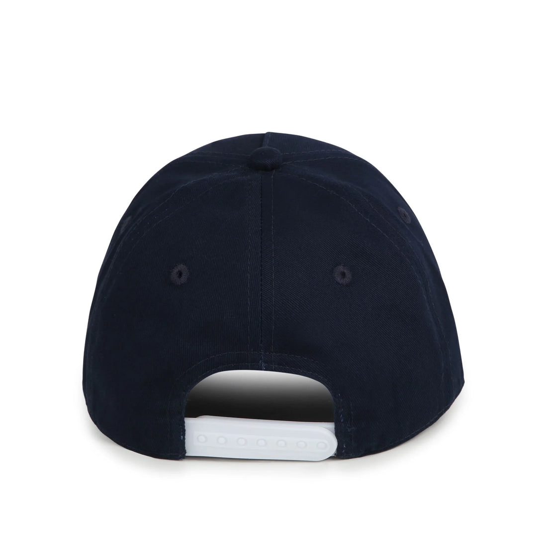 BOSS Kidswear navy cotton cap featuring a bold front logo design. This stylish accessory is crafted from premium quality cotton, ensuring comfort and durability. The cap includes a curved peak and a fabric-covered button, along with an adjustable strap at the back for a perfect fit. Ideal for everyday wear, this designer piece is perfect for young fashion enthusiasts, available at Lestyle Boutique Melbourne.