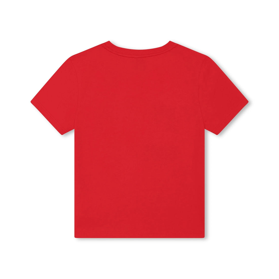 Givenchy Kids logo-print cotton T-shirt in red with "Paris Givenchy" logo, available at Lestyle Boutique Melbourne.
