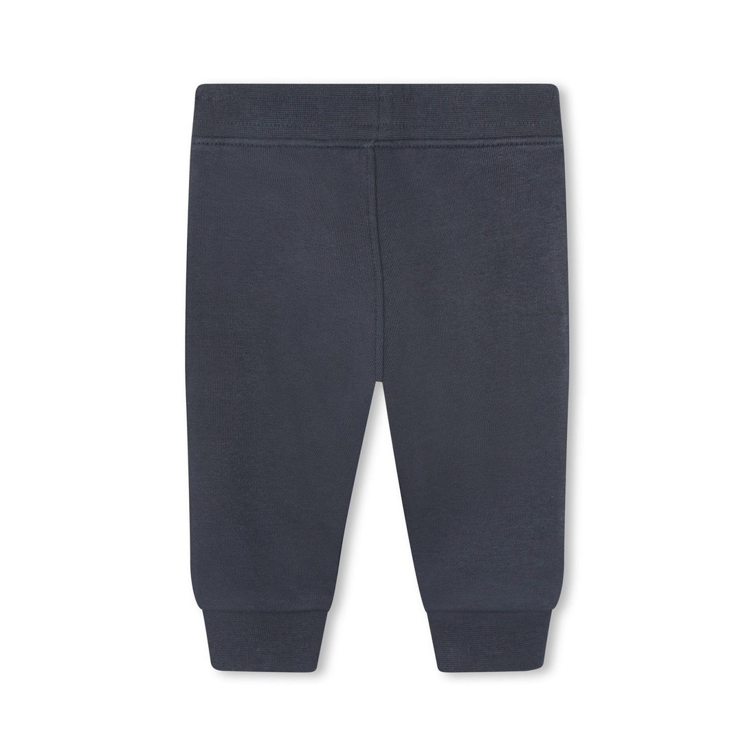 BOSS Kidswear logo-print tracksuit bottoms in navy blue, available at Lestyle Boutique.