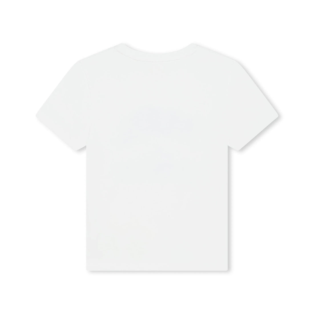 Givenchy Kids logo-print cotton T-shirt in white with "Paris Givenchy" logo, available at Lestyle Boutique Melbourne.