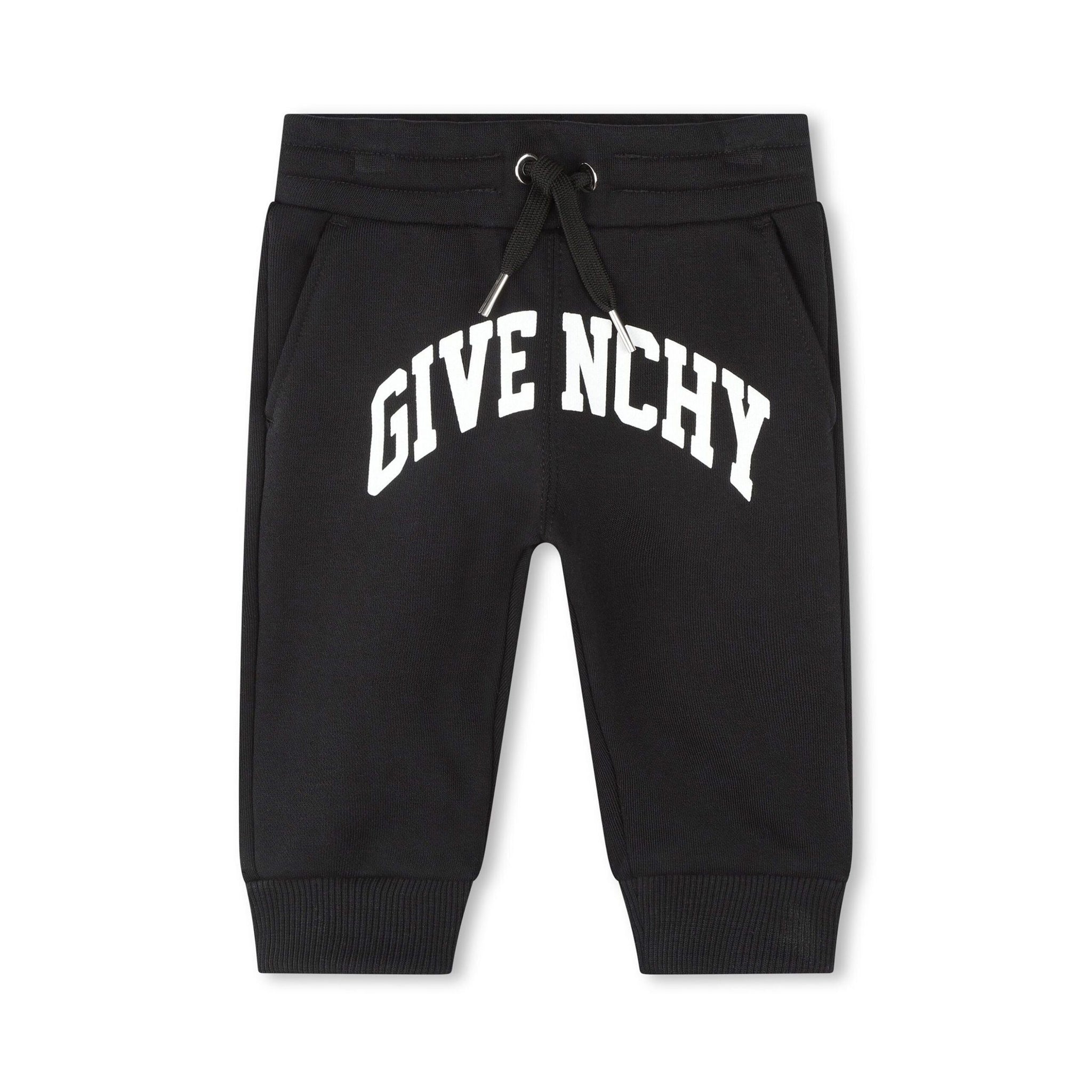 Givenchy Kids 4G-motif logo-print track pants in black, available at Lestyle Boutique Melbourne.