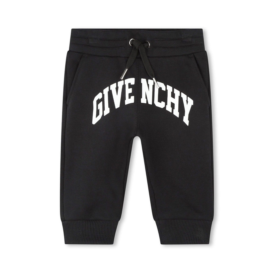 Givenchy Kids 4G-motif logo-print track pants in black, available at Lestyle Boutique Melbourne.