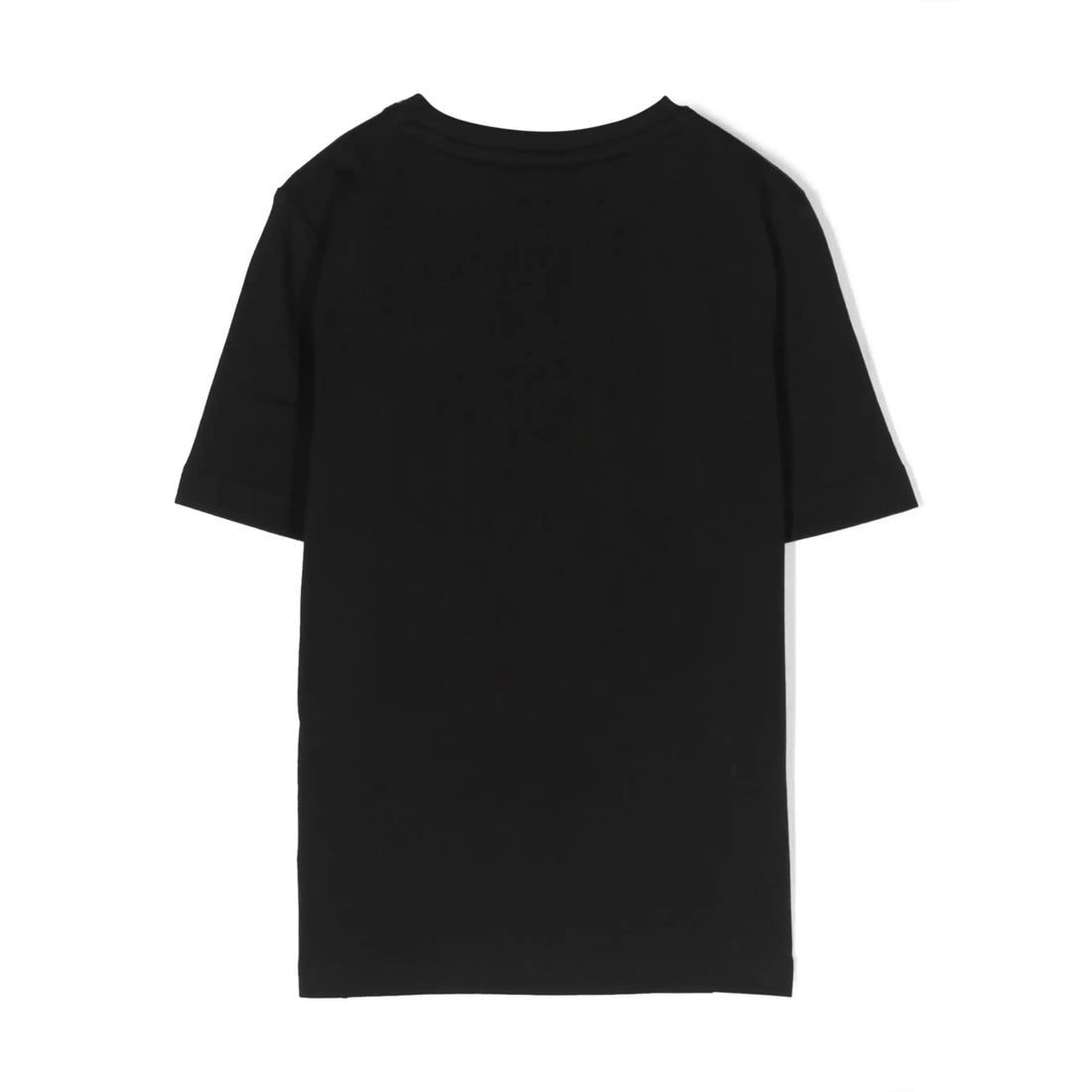BOSS Kids black logo stamp cotton T-shirt, available at Lestyle Boutique Melbourne.