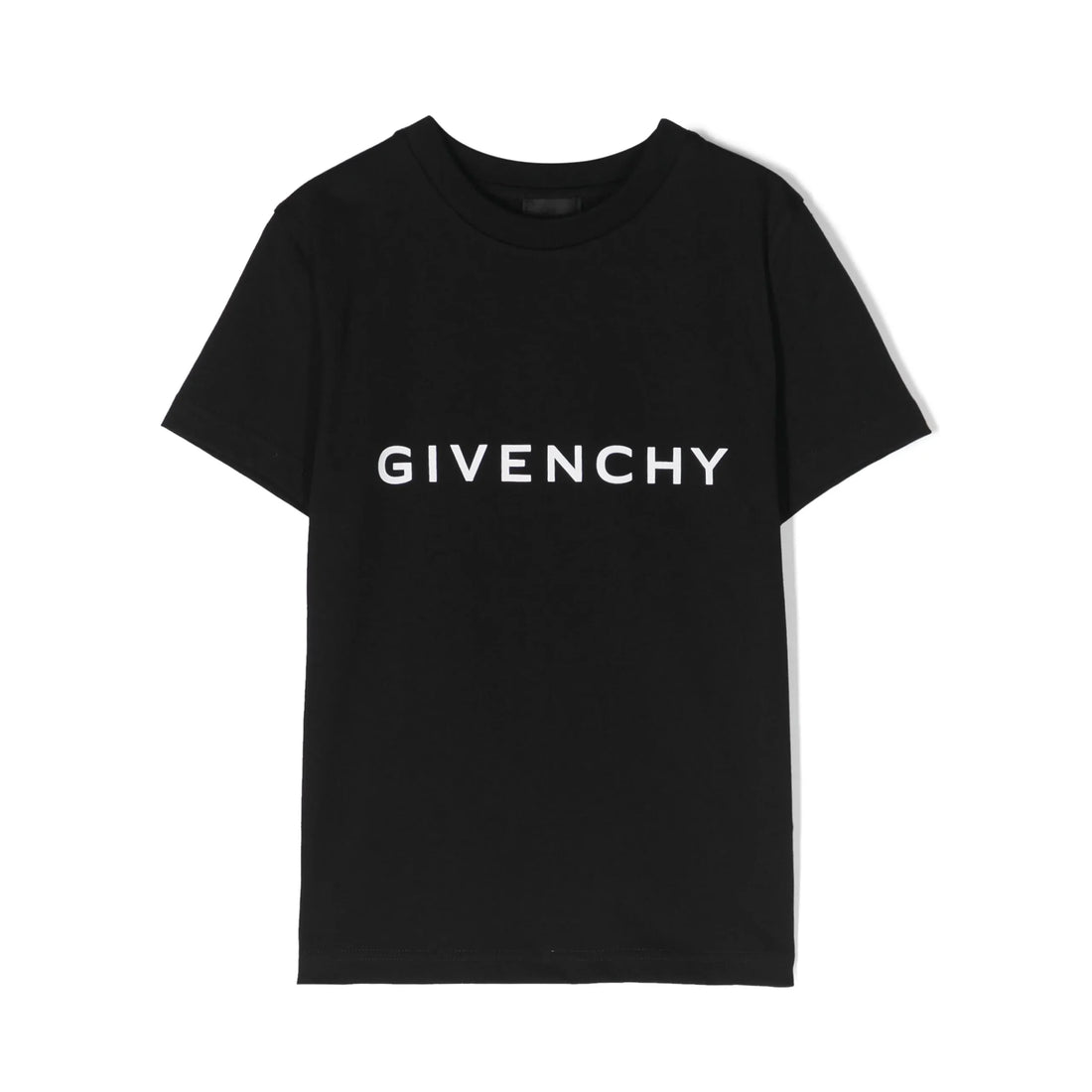 Givenchy Kids logo-print cotton T-shirt in black, available at Lestyle Boutique Melbourne.