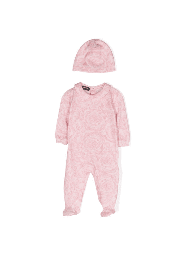 VERSACE KIDS PAJAMAS featuring BAROCCO-PRINT stretch-cotton available at Lestyle Boutique Melbourne