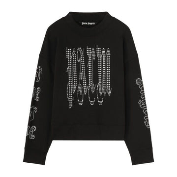 Palm Angels sweatshirt featuring studded logo design, available at Lestyle Boutique Melbourne
