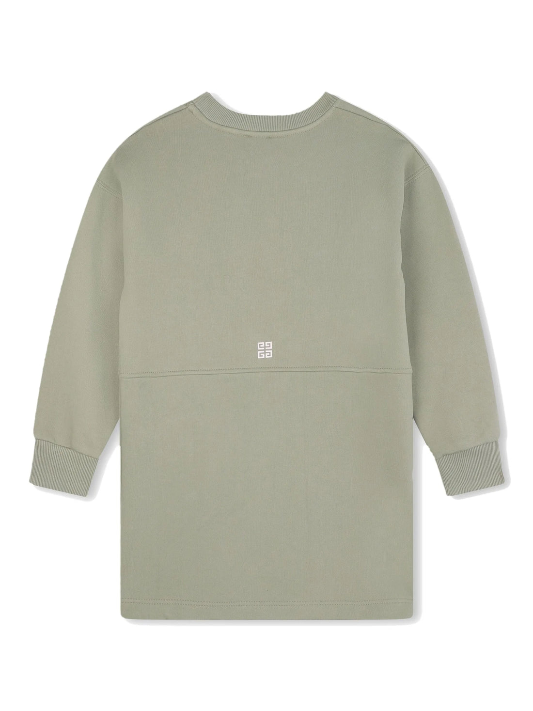 GIVENCHY Kids crew-neck jersey dress in sage green available at Lestyle Boutique Melbourne
