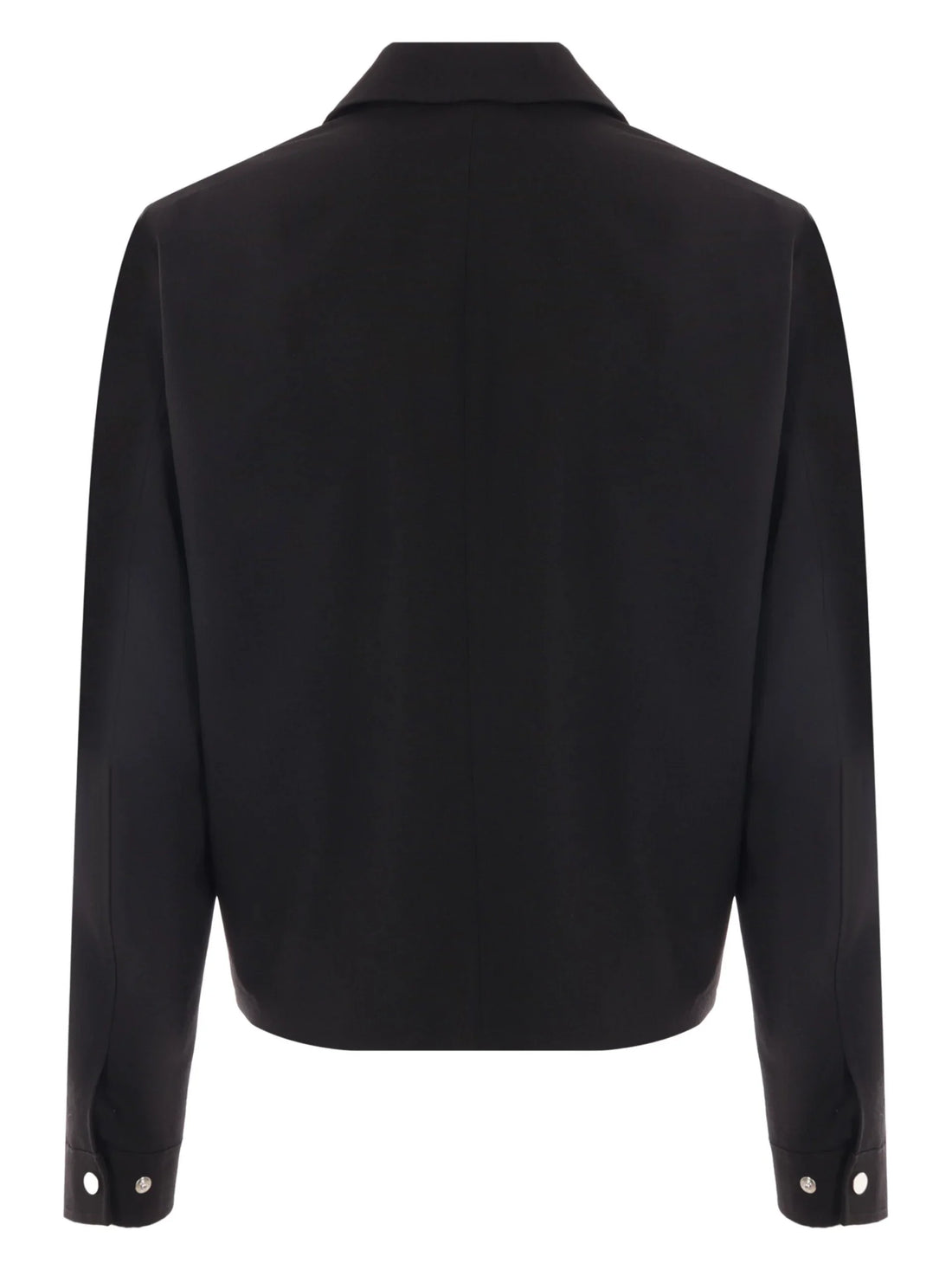 Luxury AMIRI black and white logo-embroidered jacket crafted from premium wool and nylon materials. This designer piece features a stylish front zip fastening and long sleeves, ensuring a modern fit. The unique logo detailing adds a touch of sophistication, making it perfect for fashion-forward individuals. Ideal for both casual and upscale occasions, this jacket combines comfort with high-end style, available at Lestyle Boutique Melbourne.