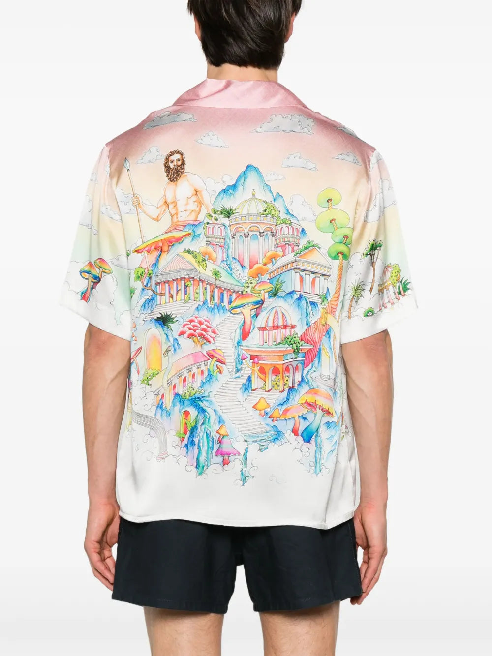 Casa Blanca Road To Knowledge shirt featuring illustration print available at Lestyle Boutique Melbourne