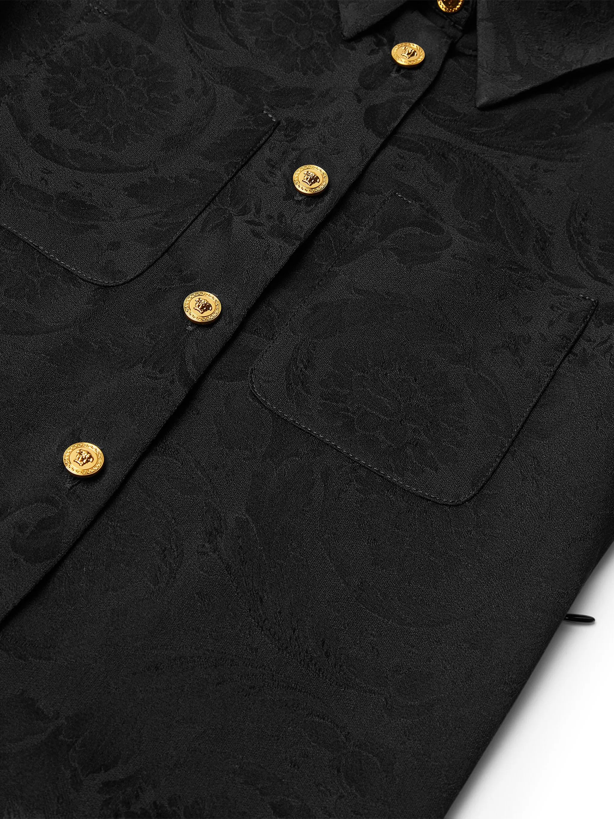 Versace KIDS SHIRT DRESS featuring Barocco jacquard available at Lestyle Boutique Melbourne