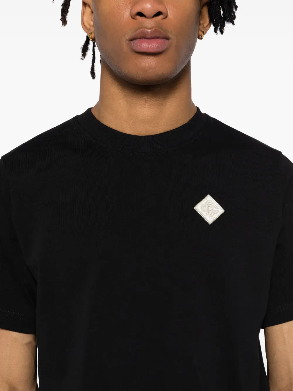 Casablanca logo patch T-shirt featuring logo patch available at Lestyle Boutique Melbourne