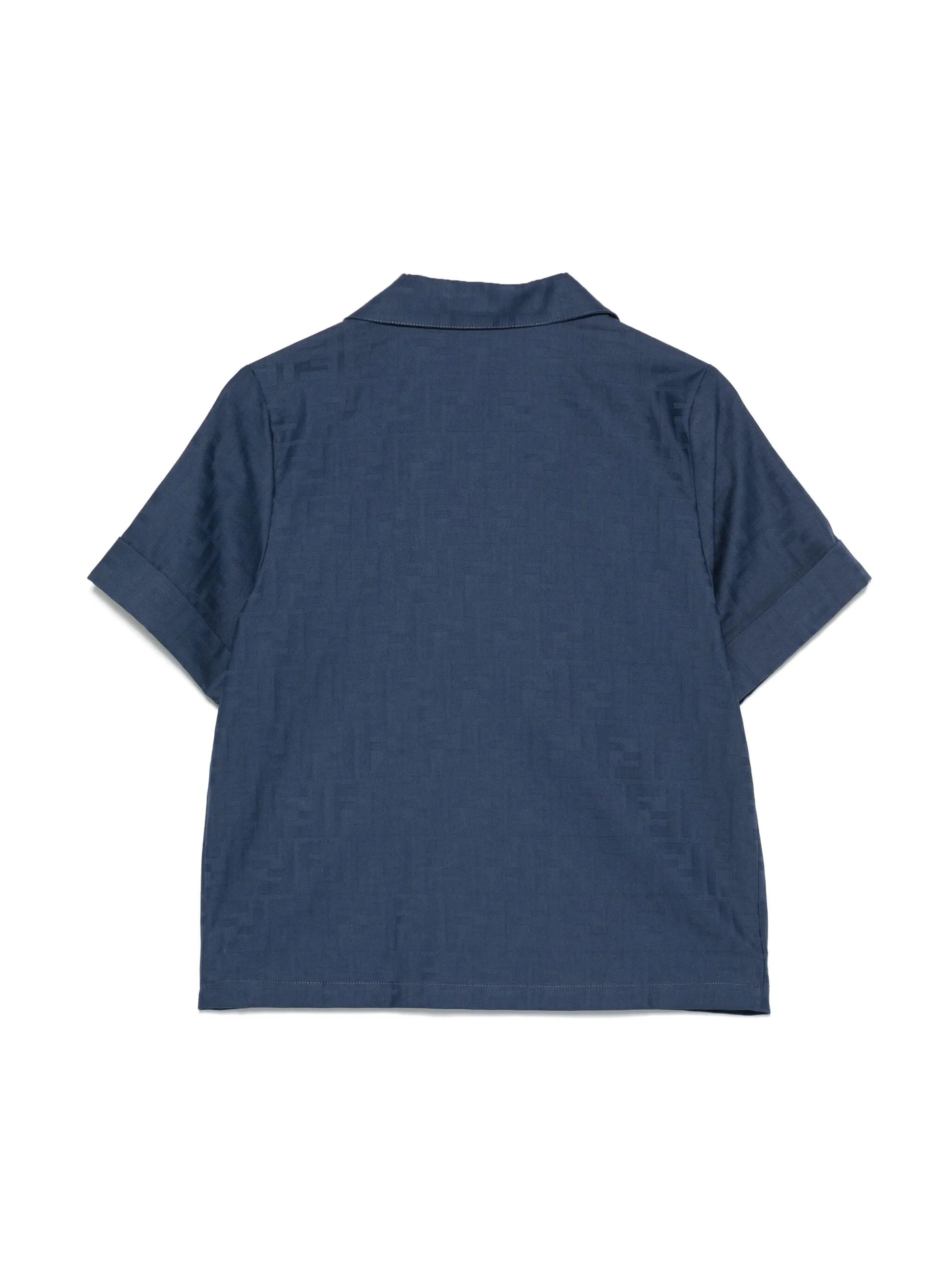 Fendi Kids Shirt with chest pocket logo available at Lestyle Boutique Melbourne
