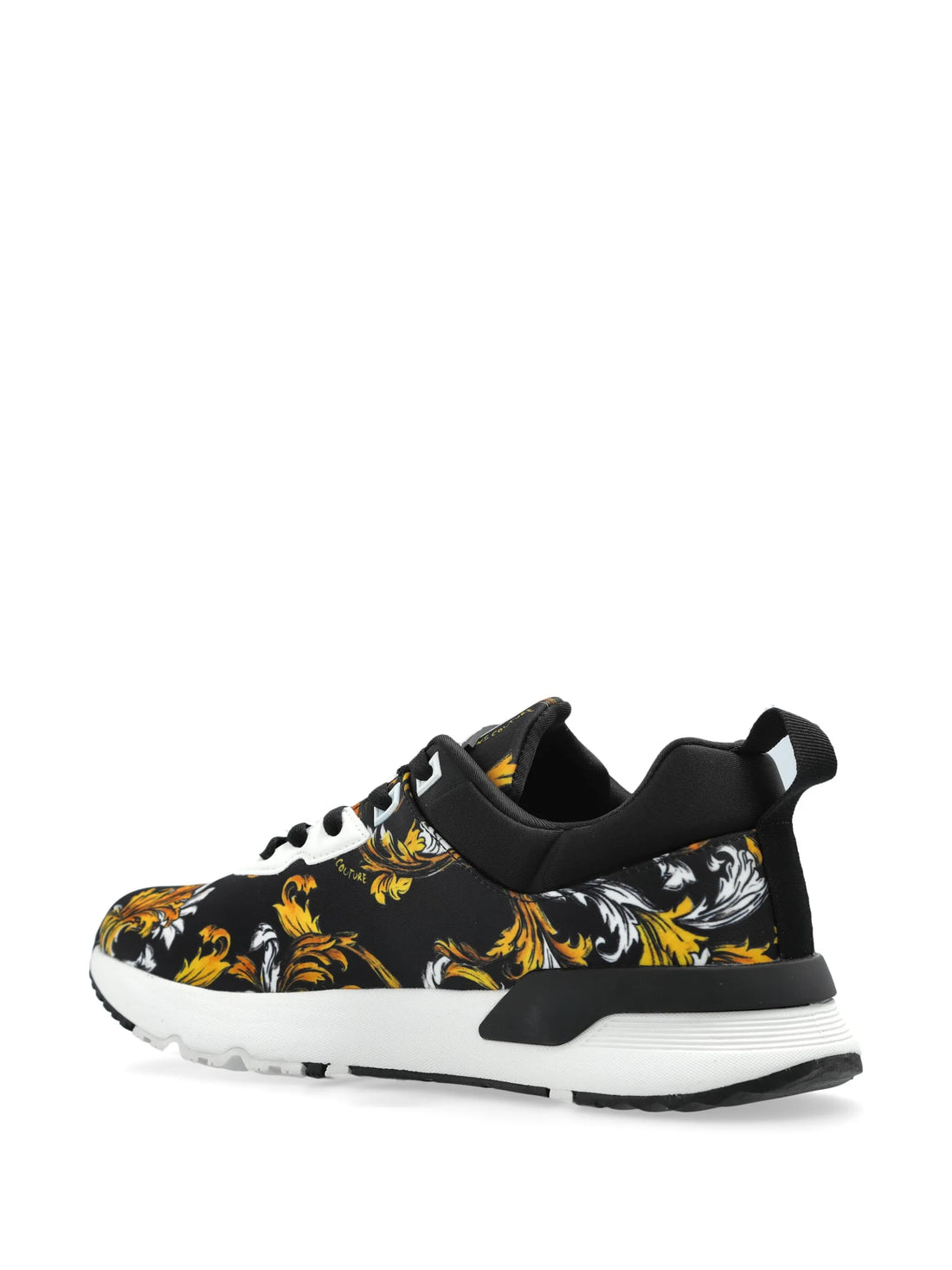 Versace Jeans Couture sneakers featuring baroque gold pattern available at Lestyle Boutique Melbourne