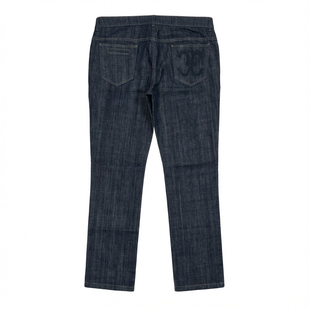 ROBERTO CAVALLI jeans featuring dark wash available at Lestyle Boutique Melbourne