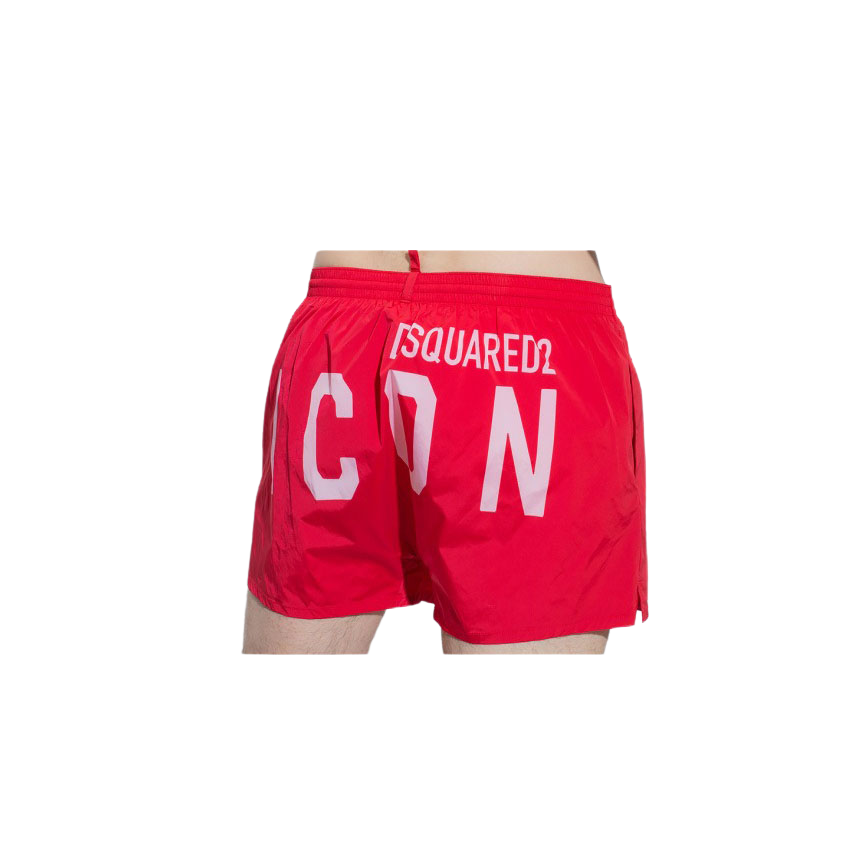 DSQUARED2 SHORTS featuring DSQUARED2 ICON print on the back available at Lestyle Boutique Melbourne