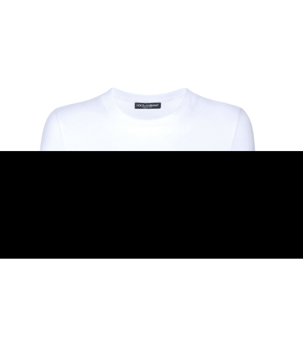 Dolce & Gabbana T-Shirt with logo print, crafted from cotton-blend. Available at Lestyle Boutique Melbourne