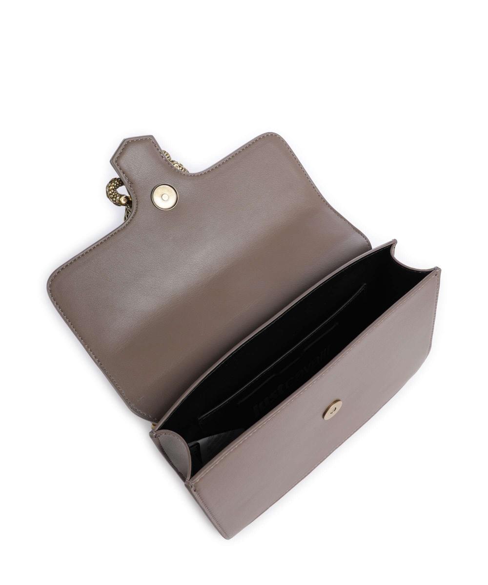 Just Cavalli shoulder bag featuring a gold-tone vintage-look chain available at Lestyle Boutique Melbourne