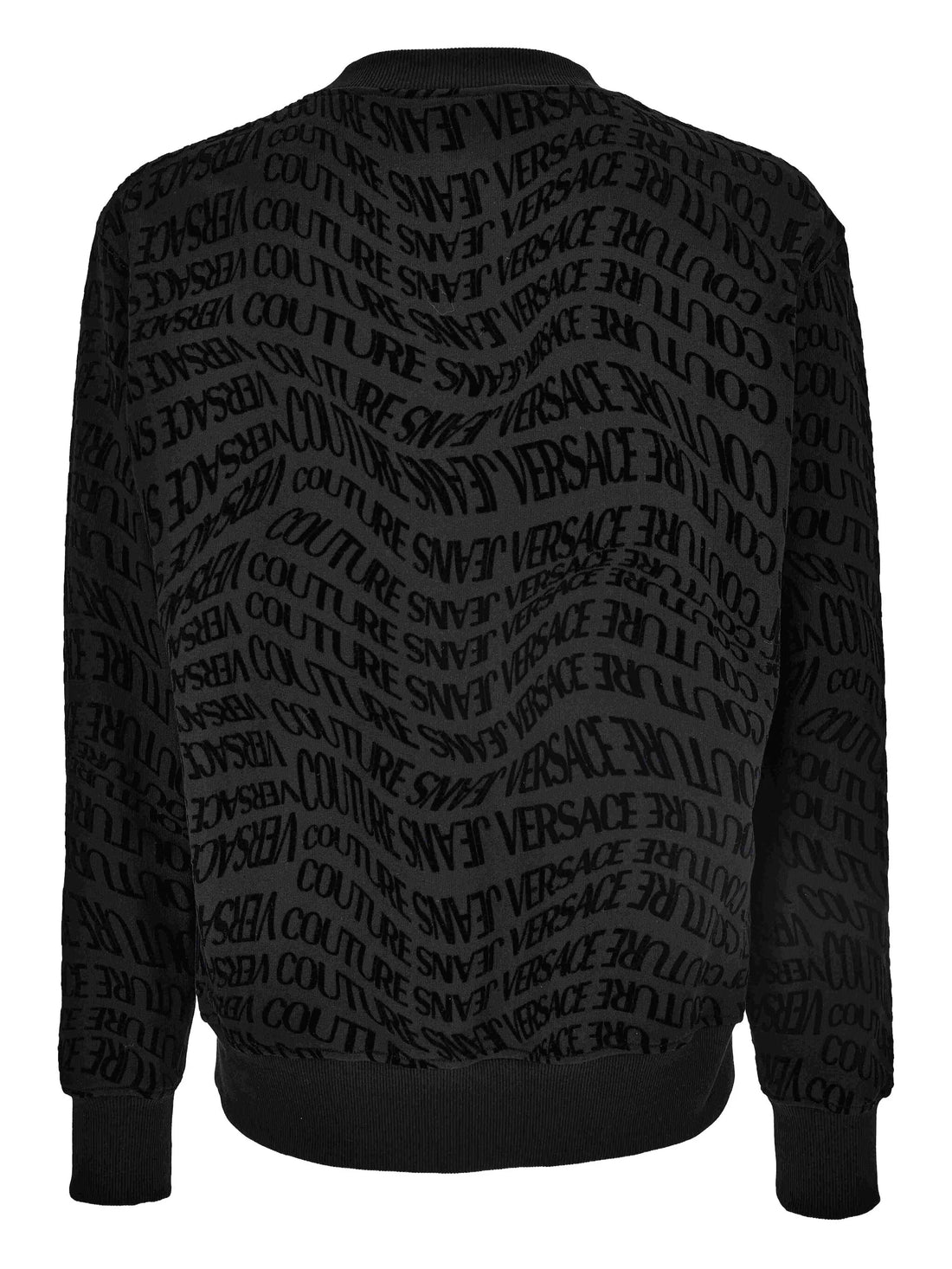 VERSACE JEANS COUTURE sweatshirt featuring logo-print, available at Lestyle Boutique Melbourne