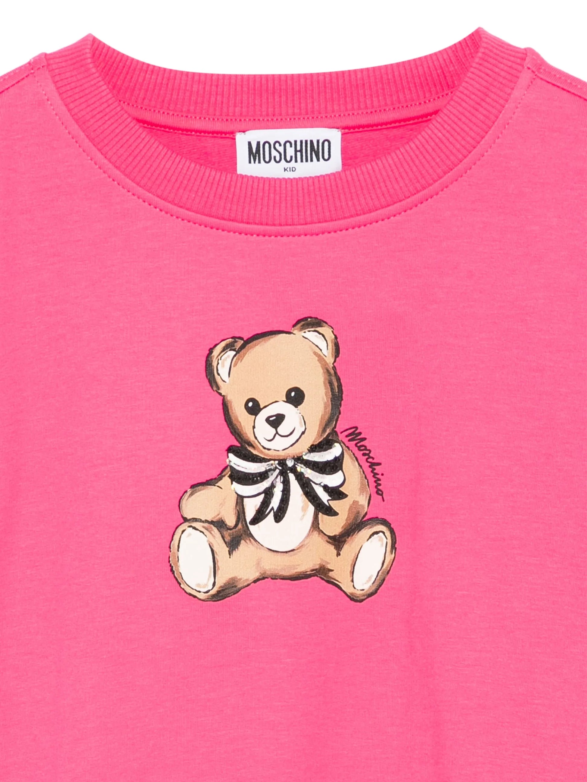 Moschino Kids Sweatshirt featuring teddy bear-print available at Lestyle Boutique Melbourne