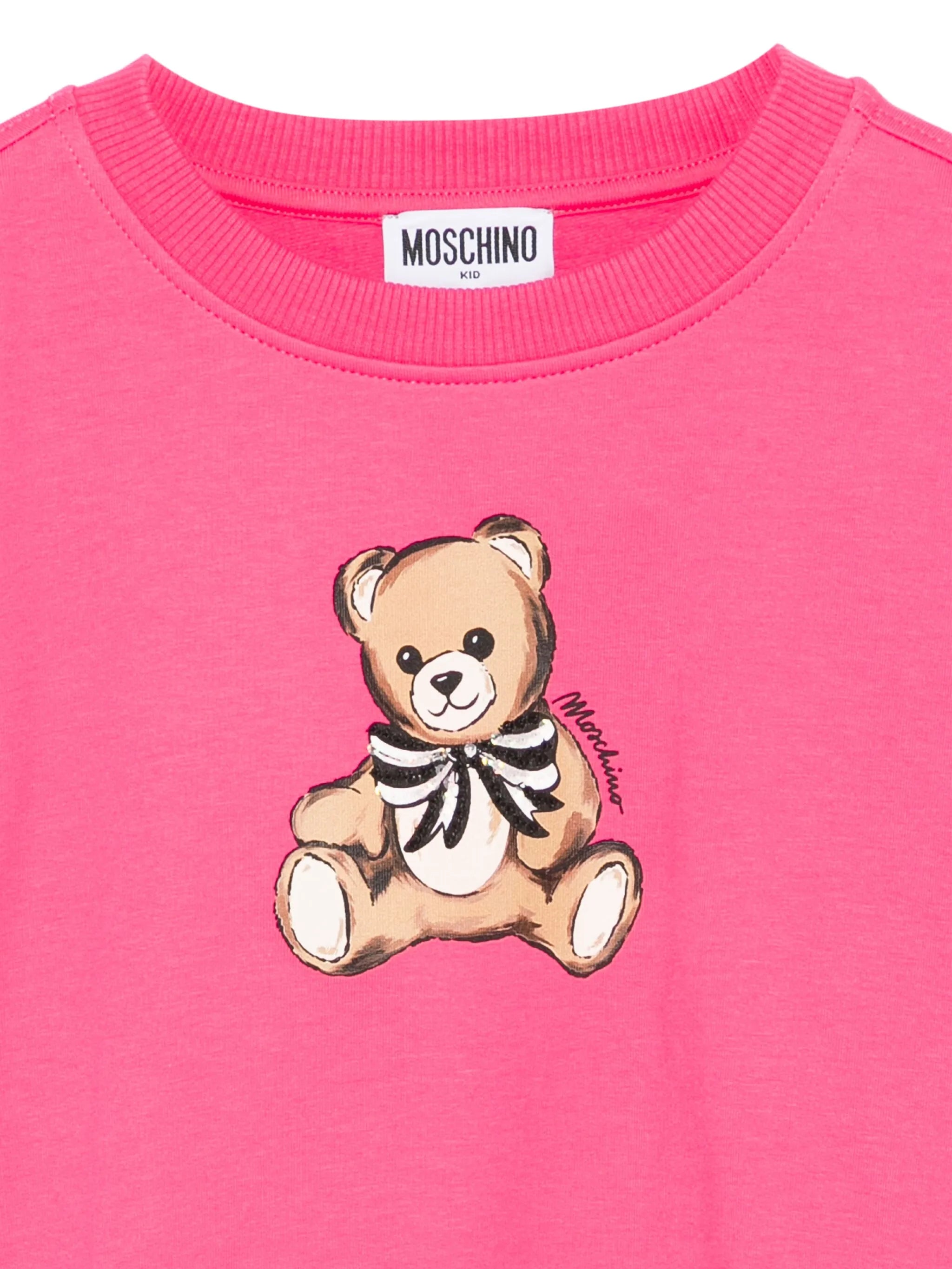 Moschino Kids Sweatshirt featuring teddy bear-print available at Lestyle Boutique Melbourne