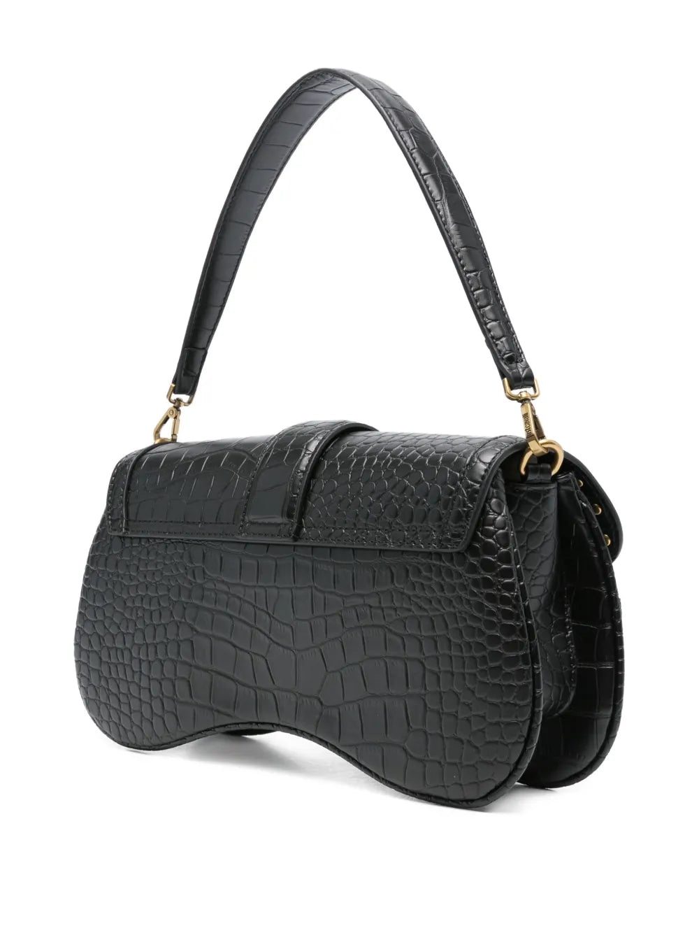 Just Cavalli shoulder bag featuring snake-embellished studded design available at Lestyle Boutique Melbourne