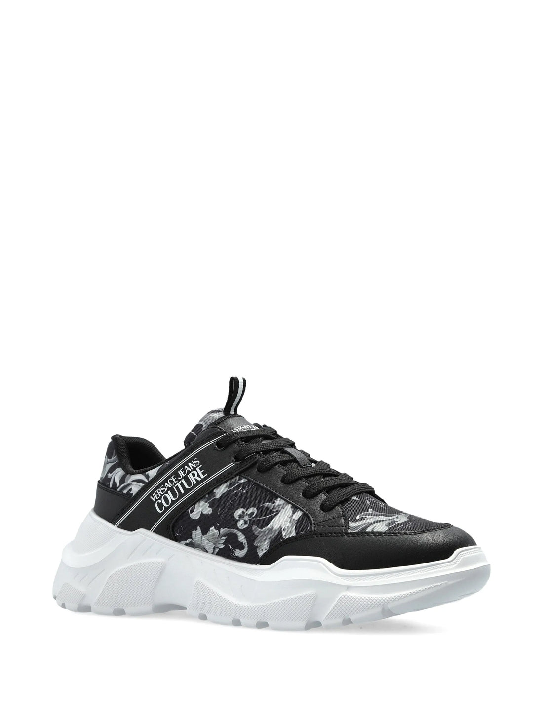 VERSACE JEANS COUTURE SNEAKERS featuring floral print available at Lestyle Boutique Melbourne