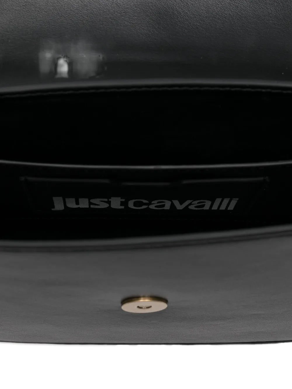 Just Cavalli cross body bag featuring embossed logo available at Lestyle Boutique Melbourne