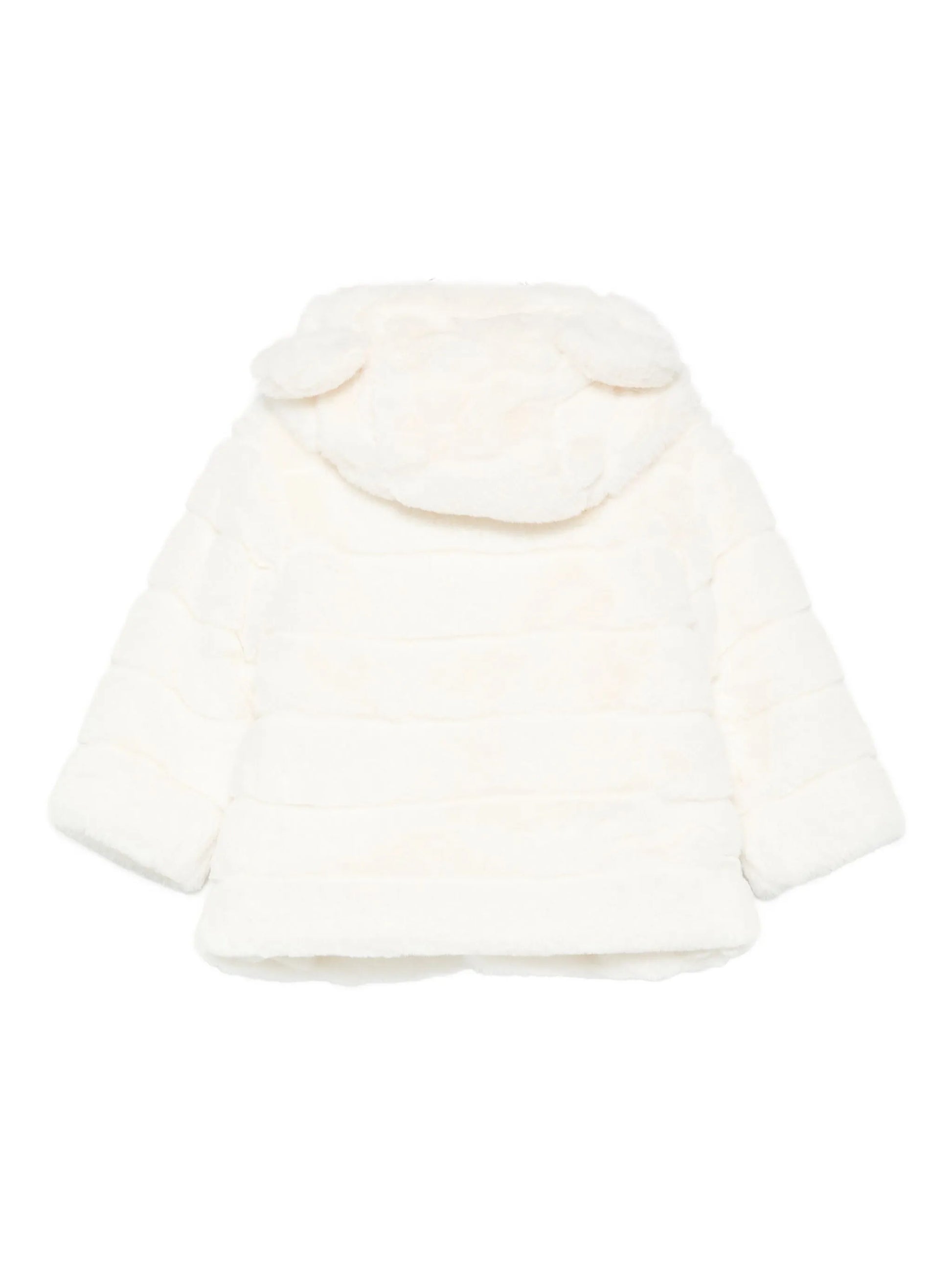 MOSCHINO KIDS teddy-embellished hooded jacket featuring teddy embroidery available at Lestyle Boutique Melbourne