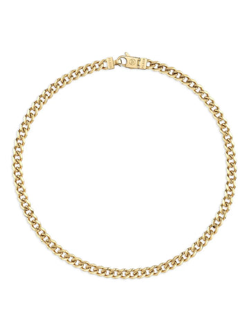Philipp Plein Icon Chain 66 gold-tone chain necklace with engraved logo available at Lestyle Boutique Melbourne