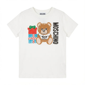 Moschino KIDS TSHIRT featuring bear graphic available at Lestyle Boutique Melbourne